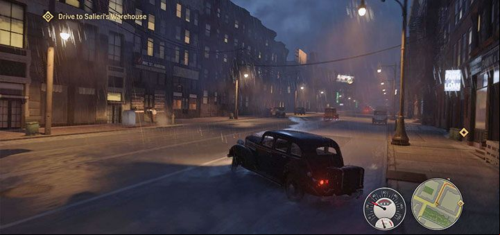 Mafia Definitive Edition offers a choice between a standard and simulation driving model - Mafia Definitive Edition: Beginners Guide & Tips - Basics - Mafia Definitive Edition Guide, Walkthrough