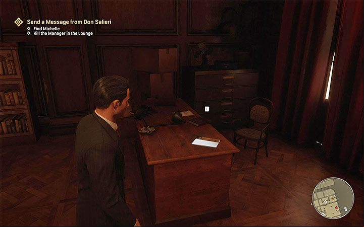 The magazine is inside the Corleone hotel visited during The Saint and the Sinner main mission - Mafia Definitive Edition: Dime Detective Magazines - list and locations - Secrets and finders - Mafia Definitive Edition Guide, Walkthrough