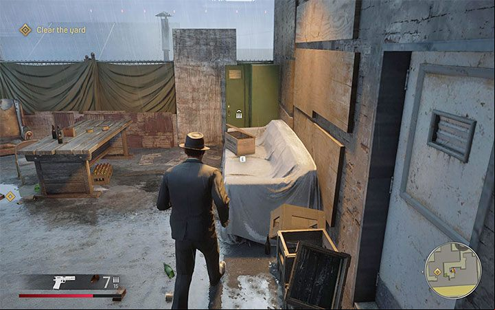 The magazine can be found in the Chinatown district during the Better Get Used to It main mission After Tommy and Paulie will beat up of a rival gang, they must reach the courtyard shown in the picture 1, where you have to shoot at the enemies for the first time - Mafia Definitive Edition: Super Science Stories Magazines - list and locations - Secrets and finders - Mafia Definitive Edition Guide, Walkthrough