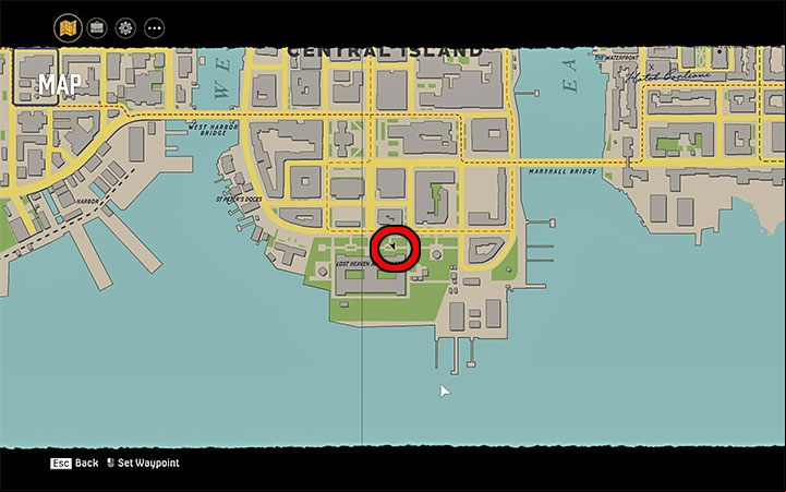 The magazine can be found in front of the Lost Heaven Art Gallery building in the Central Island district - Mafia Definitive Edition: Black Mask magazines - list and locations - Secrets and finders - Mafia Definitive Edition Guide, Walkthrough