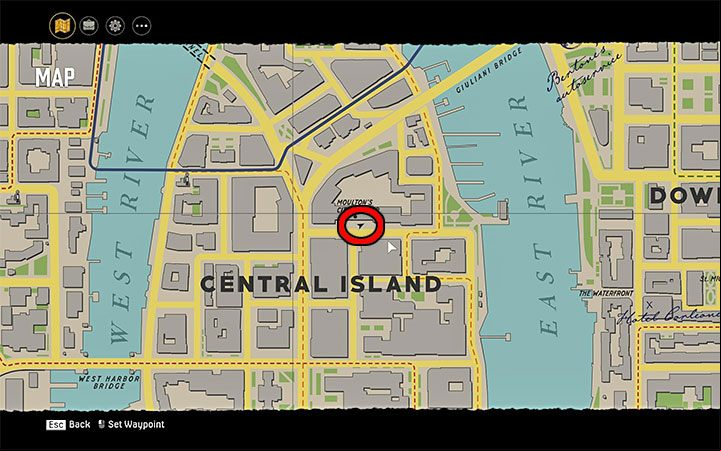 The magazine lies on the sidewalk in front of the main entrance to Moulton's City Theater in the Central Island district - Mafia Definitive Edition: Black Mask magazines - list and locations - Secrets and finders - Mafia Definitive Edition Guide, Walkthrough
