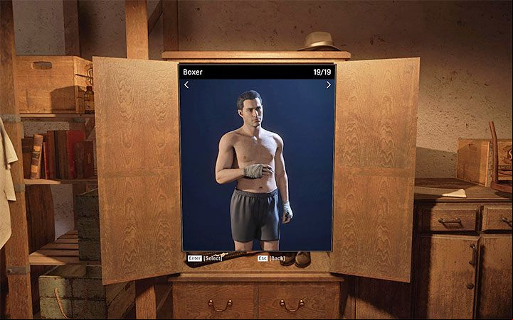 Boxer – This outfit is a reward for completing the Explosive Situation side mission in Free Ride mode - Mafia Definitive Edition: Appearance - how to change? - FAQ - Mafia Definitive Edition Guide, Walkthrough