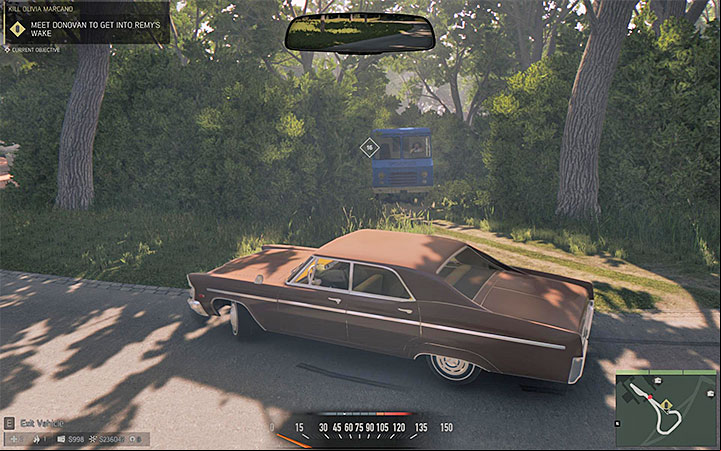 Meet with Donovan to gain his help in getting to the wake - Kill Olivia Marcano (eliminating Olivia Marcano) | Walkthrough - Story missions - Mafia III Game Guide