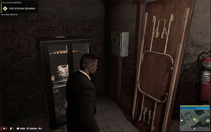 Take a bulletproof vest and other things from the small room - Kill Olivia Marcano (eliminating Olivia Marcano) | Walkthrough - Story missions - Mafia III Game Guide