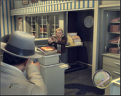 Don't forget to leave a crime scene after robbing a store of killing someone, as well as to holster the weapon which was used to kill the other person - Police - Hints - Mafia II - Game Guide and Walkthrough