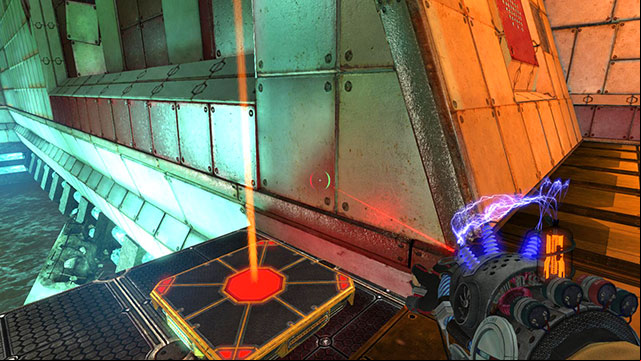 that with Newton you can push or pull, whatever suits you - Ruptured - Walkthrough - Act II - Magrunner: Dark Pulse - Game Guide and Walkthrough