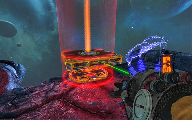 Way to the exit - Near Orbit - Walkthrough - Act III - Magrunner: Dark Pulse - Game Guide and Walkthrough