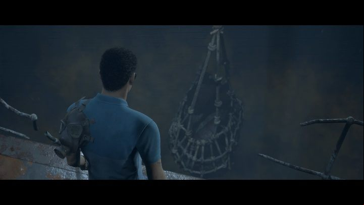 Finally, you will end the chapter by jumping to the lower part of the deck - Finding Friends | The Dark Pictures Man of Medan Walkthrough - Walkthrough - The Dark Pictures Man of Medan Guide