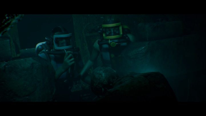 Youll take a few pictures at the bottom, and then youll be back to the surface - Dive | The Dark Pictures Man of Medan Walkthrough - Walkthrough - The Dark Pictures Man of Medan Guide