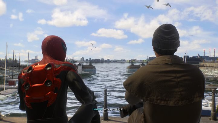 Talk to Howard in the Financial District - Spider-Man 2: All FNSM Requests - atom puzzles - Secrets and Collectibles - Spider Man 2 Guide