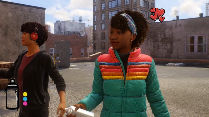 In this mission you play as Hailey - Spider-Man 2: All FNSM Requests - atom puzzles - Secrets and Collectibles - Spider Man 2 Guide