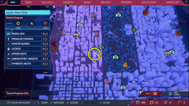 5 - Spider-Man 2: All Spider-bot locations - Secrets and Collectibles - Spider Man 2 Guide