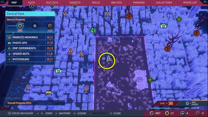 7 - Spider-Man 2: All Spider-bot locations - Secrets and Collectibles - Spider Man 2 Guide