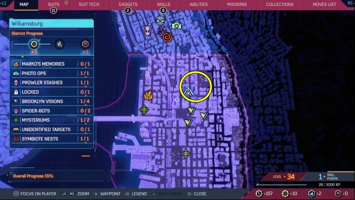 31 - Spider-Man 2: All Spider-bot locations - Secrets and Collectibles - Spider Man 2 Guide
