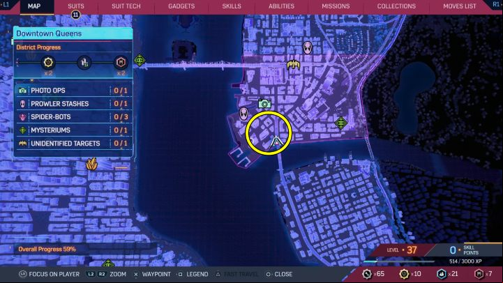 35 - Spider-Man 2: All Spider-bot locations - Secrets and Collectibles - Spider Man 2 Guide