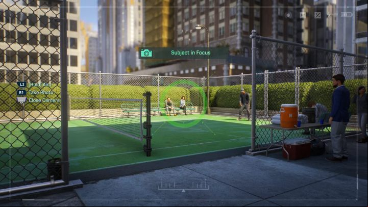 Take a picture of the tennis court on the roof of a building in the southern part of Upper East Side - Spider-Man 2: All Photo Ops - locations - Secrets and Collectibles - Spider Man 2 Guide