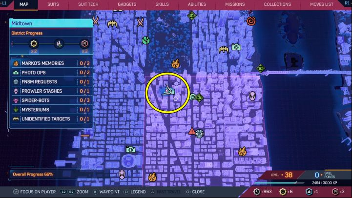 7 - Spider-Man 2: All Photo Ops - locations - Secrets and Collectibles - Spider Man 2 Guide
