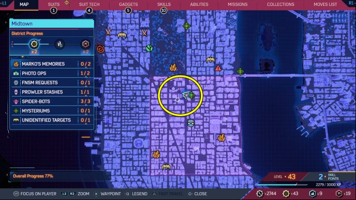8 - Spider-Man 2: All Photo Ops - locations - Secrets and Collectibles - Spider Man 2 Guide