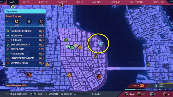 12 - Spider-Man 2: All Photo Ops - locations - Secrets and Collectibles - Spider Man 2 Guide