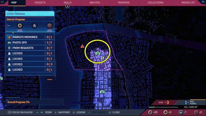 18 - Spider-Man 2: All Photo Ops - locations - Secrets and Collectibles - Spider Man 2 Guide