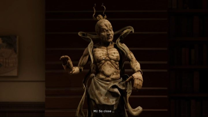 Youre ready to set the statue - Marvels Spider-Man: Statue puzzle solution in museum - Puzzles and minigames - Spider-Man Game Guide