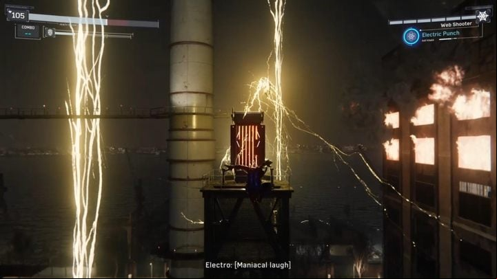 At the end of the mission, youll have to fight the two bosses - Marvels Spider-Man: Vulture and Electro - boss, how to beat? - Bosses - Spider-Man Game Guide