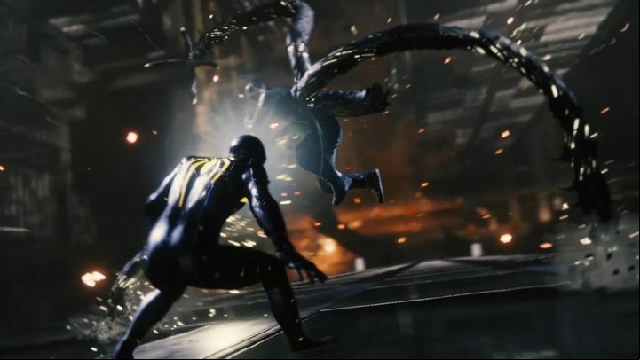 Repeat the throwing and beating - Marvels Spider-Man: Doctor Octopus - final boss, how to beat? - Bosses - Spider-Man Game Guide
