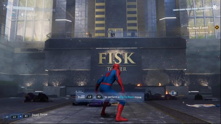 After defeating the attackers, another wave of enemies will appear - Marvels Spider-Man: The Main Event - walkthrough - Main missions - Spider-Man Game Guide