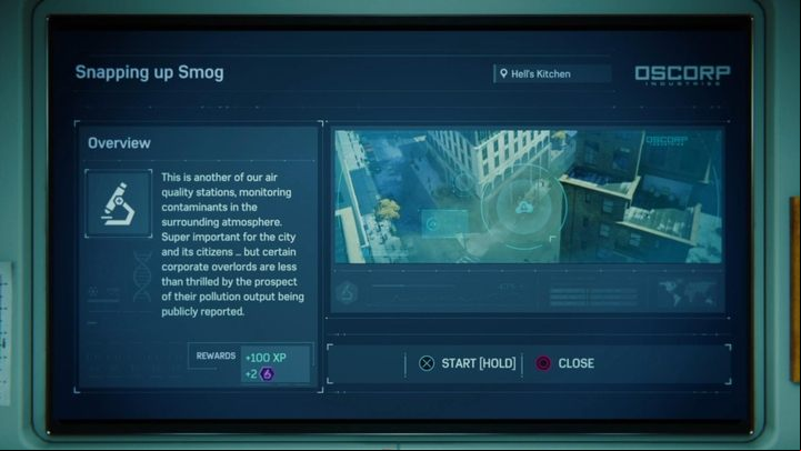 It is time to present another type of side mission in the game - Marvels Spider-Man: Harrys ion Project - walkthrough - Main missions - Spider-Man Game Guide