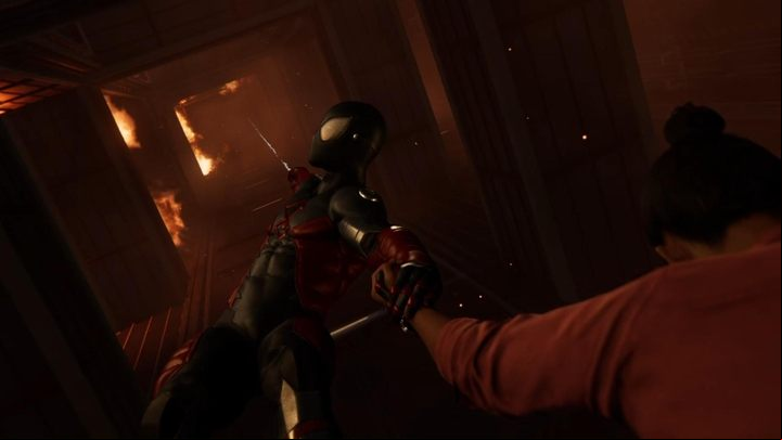 After the cutscene, a short quick-time event sequence awaits you - Marvels Spider-Man: Up The Water Spout... - walkthrough - Main missions - Spider-Man Game Guide