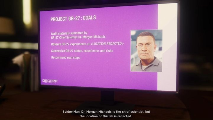 After another hacking, enter the building through the shaft above the door - Marvels Spider-Man: Spider-Hack - walkthrough - Main missions - Spider-Man Game Guide