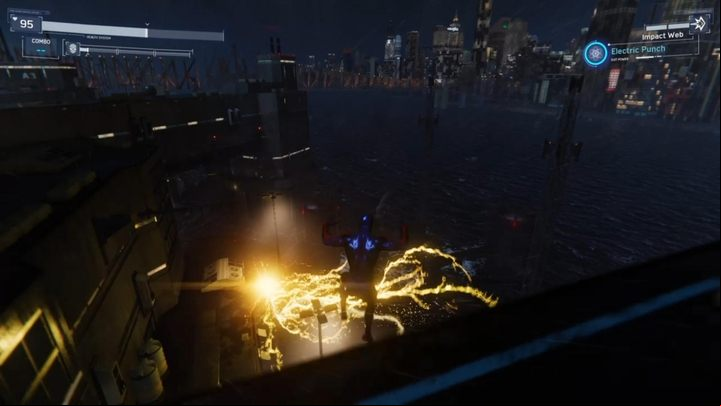 Go to the marker and run up the wall - Marvels Spider-Man: Quarantine... - walkthrough - Main missions - Spider-Man Game Guide