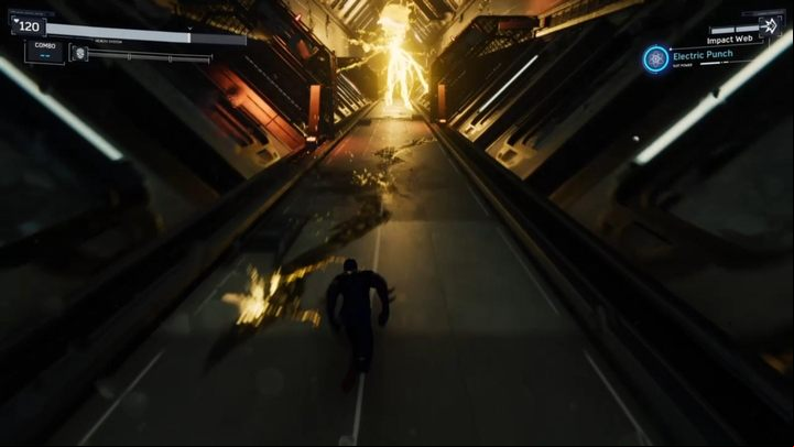 Speed up after the enemy and enter the warehouse - Marvels Spider-Man: Quarantine... - walkthrough - Main missions - Spider-Man Game Guide
