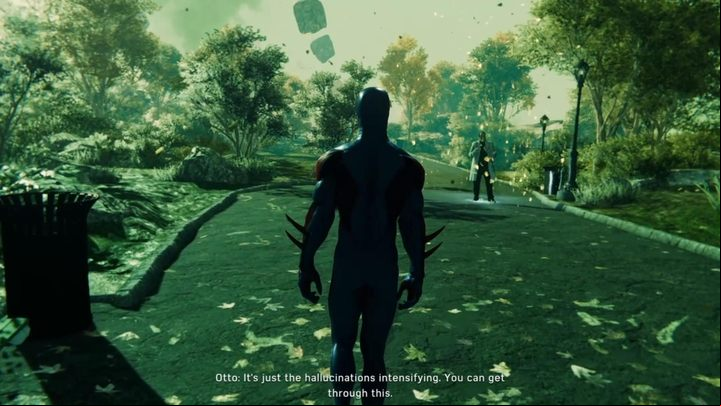 You find yourself in a world created by Peters mind - Marvels Spider-Man: Streets of Poison - walkthrough - Main missions - Spider-Man Game Guide