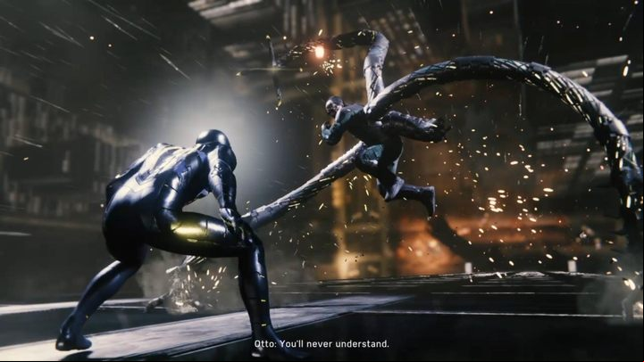 Now, youll have to repeat the whole section of the battle, including the zapping of the whole area - Marvels Spider-Man: Pax in Bello - walkthrough - Main missions - Spider-Man Game Guide