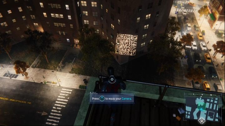 This time, youll go QR code hunting among other things - Marvels Spider-Man: Internet Famous - walkthrough - Side Missions - Spider-Man Game Guide