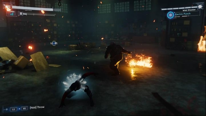Time for the third stage of the fight - Marvels Spider-Man: Tombstone Lets Get Ready to... - walkthrough - Side Missions - Spider-Man Game Guide