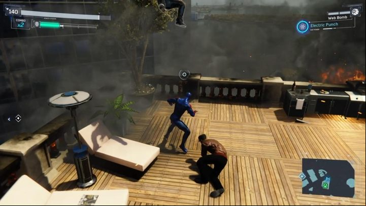 The search might take a while - go to the location shown on the screen above - Marvels Spider-Man: College Buddies - walkthrough - Side Missions - Spider-Man Game Guide