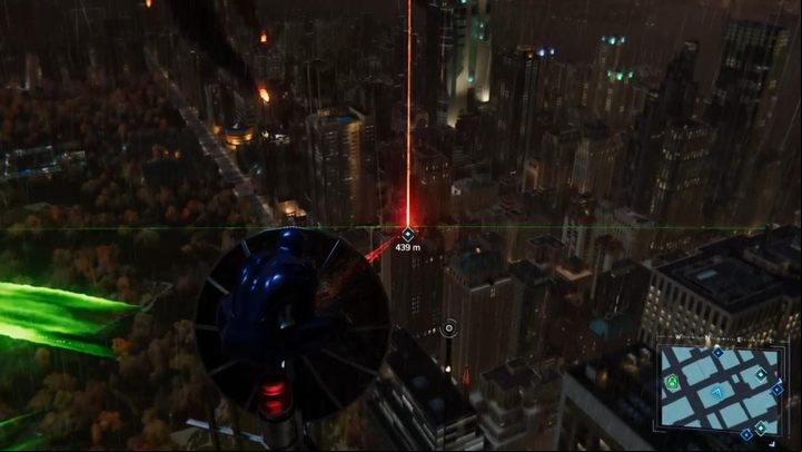 Finally, you have to climb to the top of the skyscraper and use the antenna to redirect the signal to the previous towers - Marvels Spider-Man: Upper West Side Research Stations - walkthrough - Research Stations - Spider-Man Game Guide