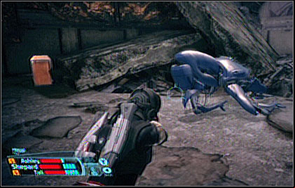 Leave Mako and continue on foot - Mass Effect: Feros p. 4 - walkthrough - Feros - Mass Effect Guide & Walkthrough