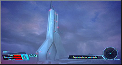 Near the entrance to the Peak 15 building (NOV5-B), there will be the last turret - Mass Effect: Noveria p. 4 - walkthrough - Noveria - Mass Effect Guide & Walkthrough