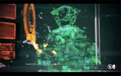 The second cut-scene is a follow-up of the conversation with the Prothean VI - Mass Effect 3: Priority, Cerberus Headquarters - walkthrough - Main Missions - Mass Effect 3 Guide