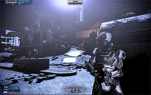 Continue fighting the Reaper units until youve secured this entire area and then take some time to replenish ammo supplies - Mass Effect 3: Priority, Earth #2 - walkthrough - Main Missions - Mass Effect 3 Guide