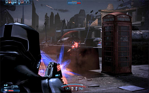 There are two ways how you can behave during this battle an one - Mass Effect 3: Priority, Earth #2 - walkthrough - Main Missions - Mass Effect 3 Guide