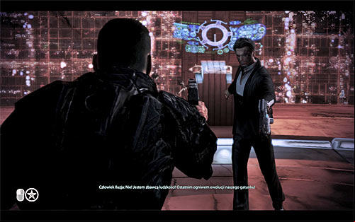 The second ending can be unlocked by choosing special renegade dialogue options (lower left) four times - Mass Effect 3: Priority, Earth #2 - walkthrough - Main Missions - Mass Effect 3 Guide