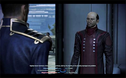 Head down the stairs and enter a nearby C-SEC office - Mass Effect 3: Citadel: Cerberus Retribution - walkthrough - Missions on the Citadel - Mass Effect 3 Guide