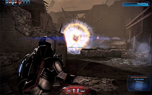 The final phase of this battle will feature an arrival of an enemy Atlas mech - Mass Effect 3: Tuchanka: Bomb - walkthrough - Missions outside the Citadel - Mass Effect 3 Guide