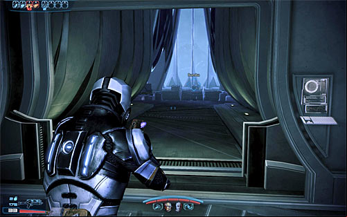 Check the area and then go to the only available door - Mass Effect 3: Kallini: Ardat-Yakshi Monastery - walkthrough - Missions outside the Citadel - Mass Effect 3 Guide