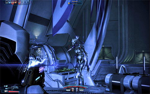 The biggest problem of this battle is that youll have defend yourself from TWO banshees at the same time - Mass Effect 3: Kallini: Ardat-Yakshi Monastery - walkthrough - Missions outside the Citadel - Mass Effect 3 Guide