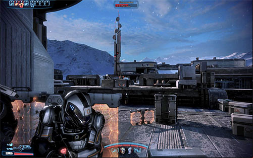 Consider reactivating nearby generator, because the additional defences will soon come in handy - Mass Effect 3: Arrae: Ex-Cerberus Scientists - walkthrough - Missions outside the Citadel - Mass Effect 3 Guide